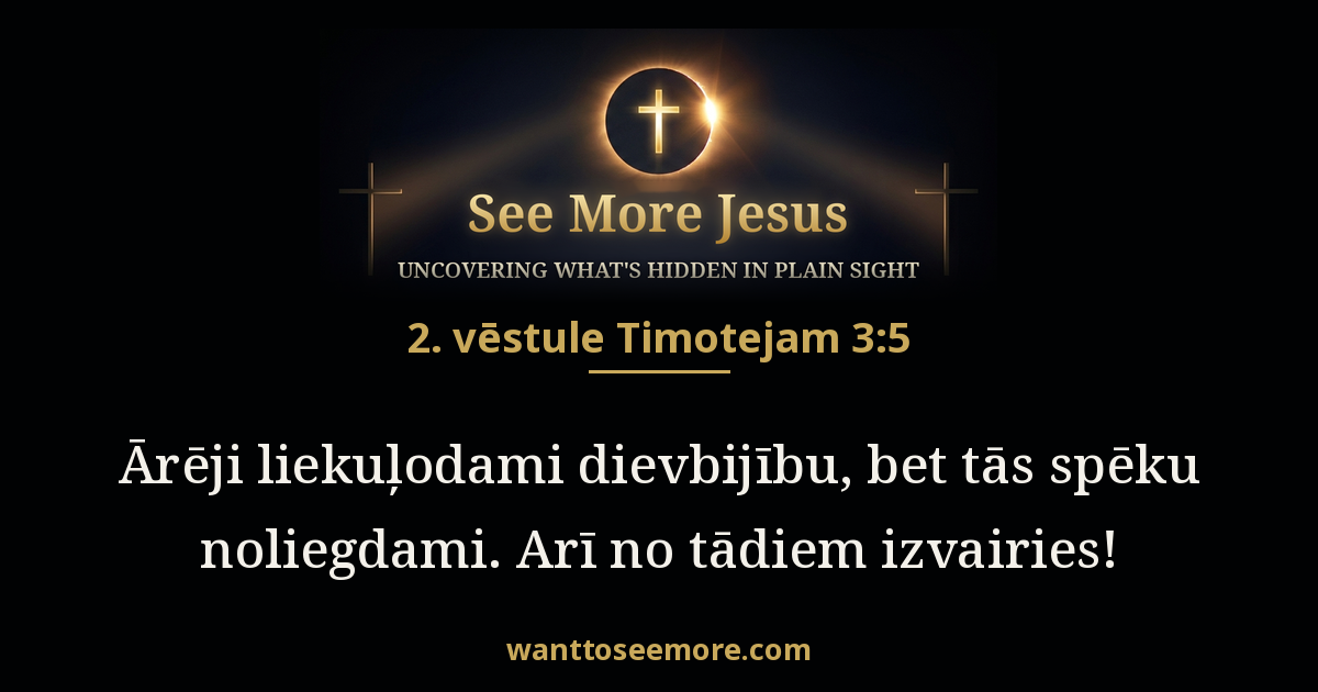 2 Timothy 3:5