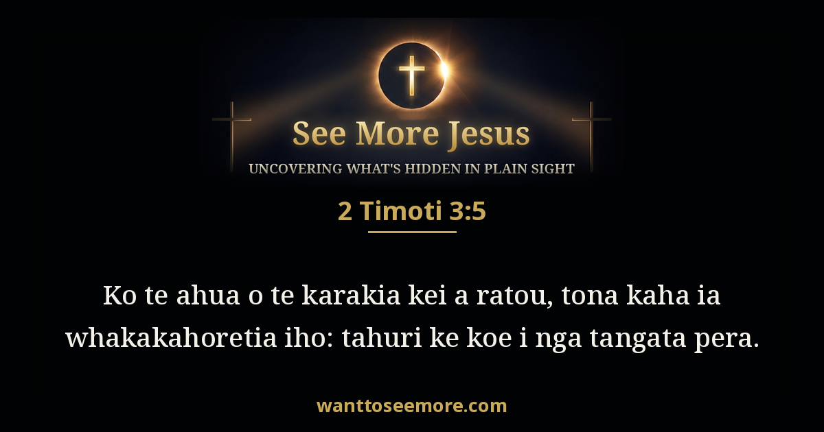 2 Timothy 3:5