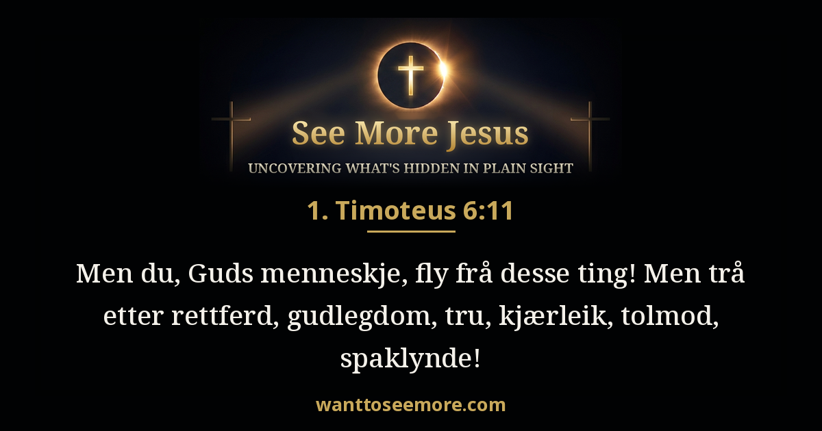 1 Timothy 6:11