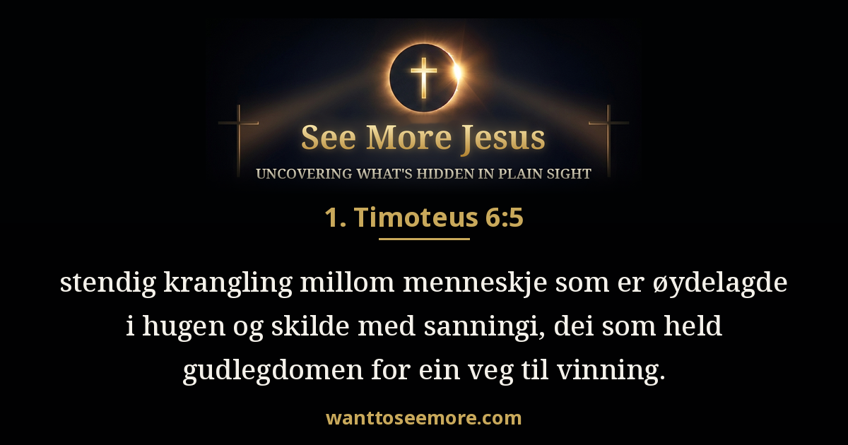 1 Timothy 6:5
