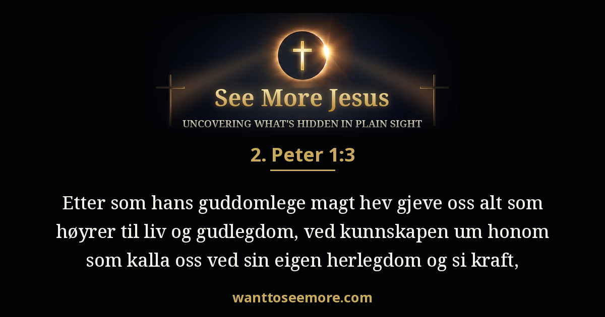 2 Peter 1:3