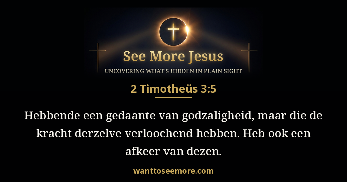 2 Timothy 3:5
