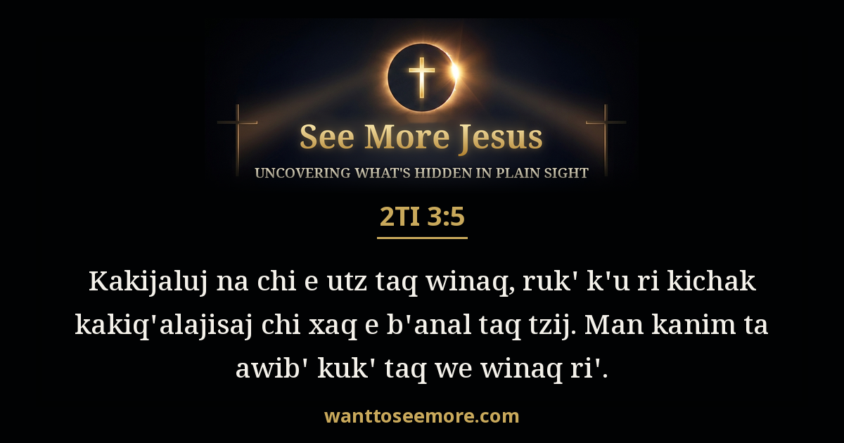 2 Timothy 3:5