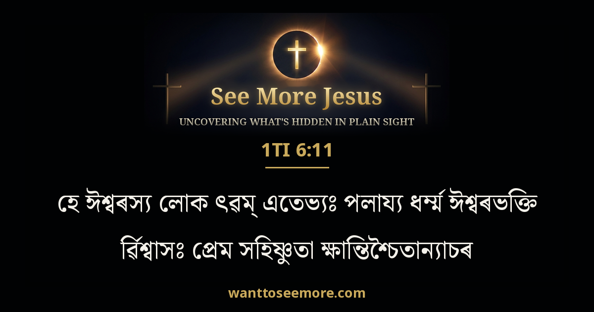 1 Timothy 6:11