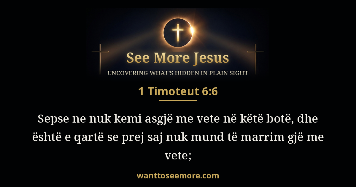 1 Timothy 6:6