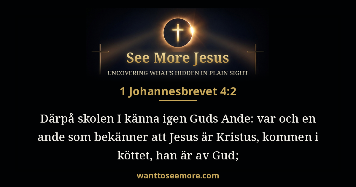 1 John 4:2