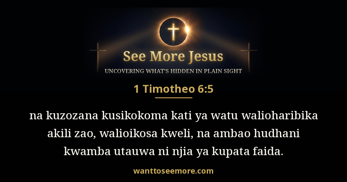 1 Timothy 6:5