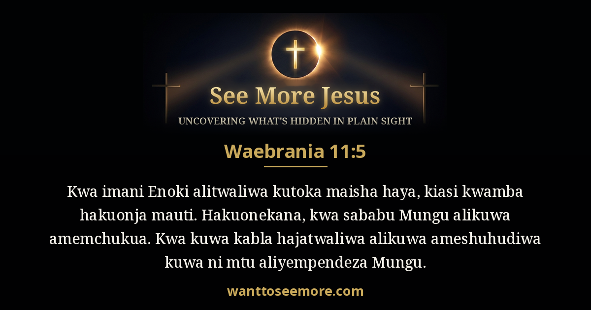 Hebrews 11:5
