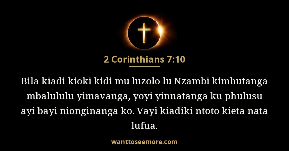 2 Corinthians 7:10