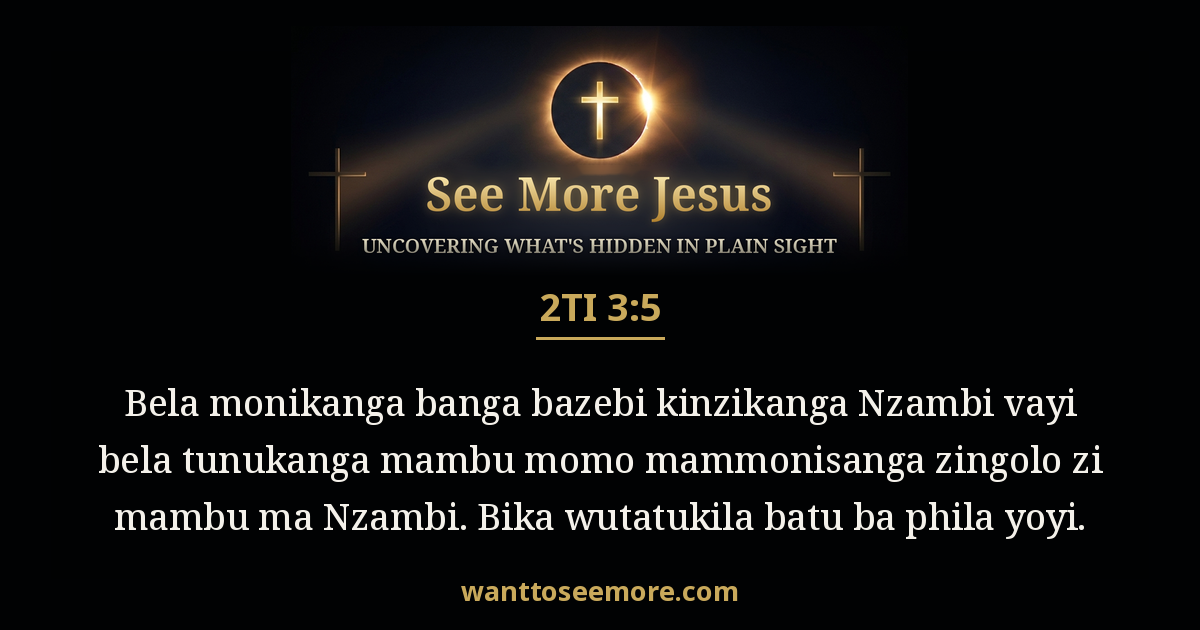 2 Timothy 3:5