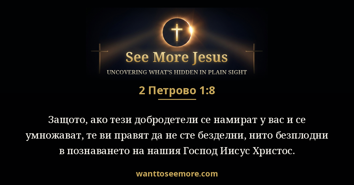 2 Peter 1:8