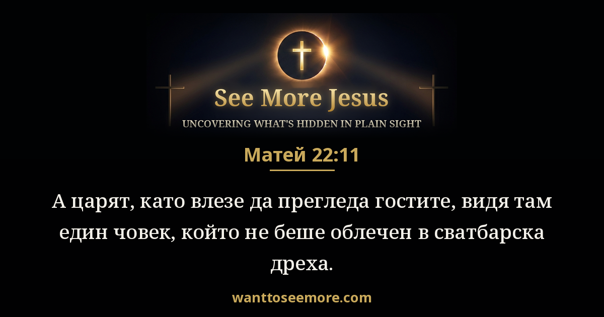 Matthew 22:11