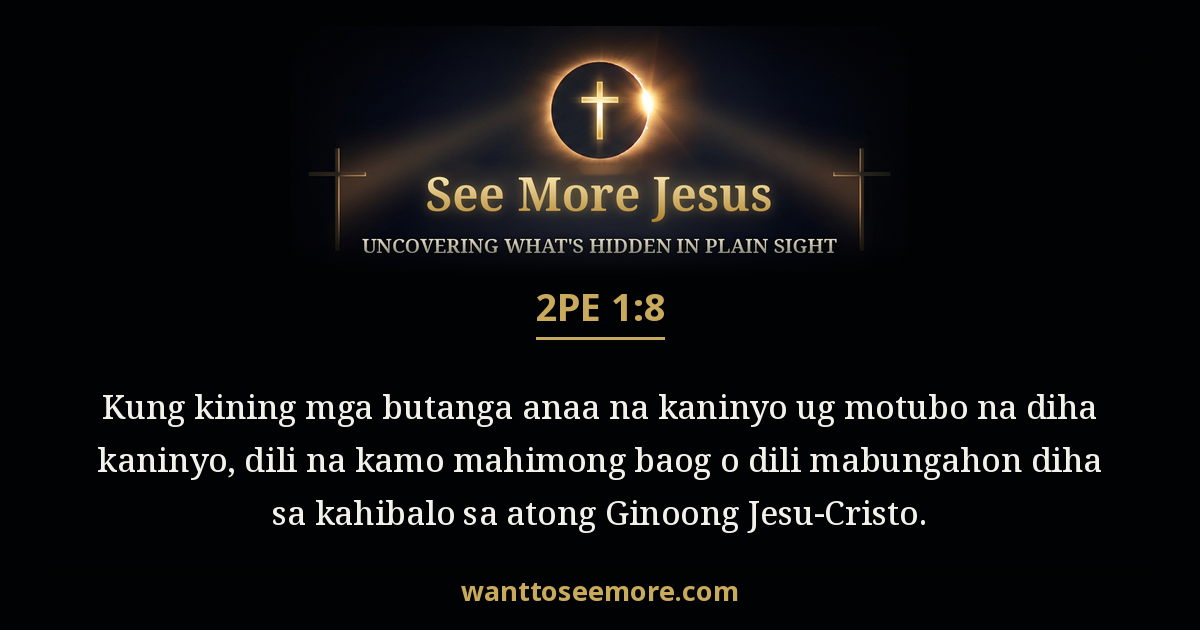 2 Peter 1:8