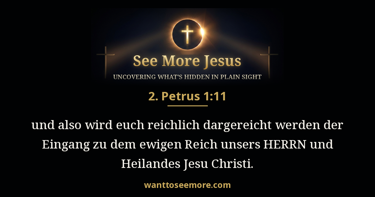 2 Peter 1:11