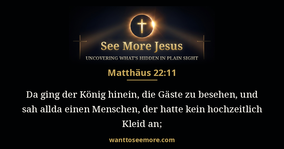 Matthew 22:11