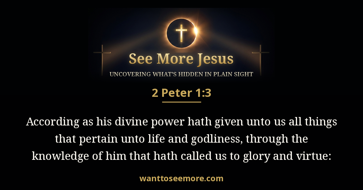2 Peter 1:3