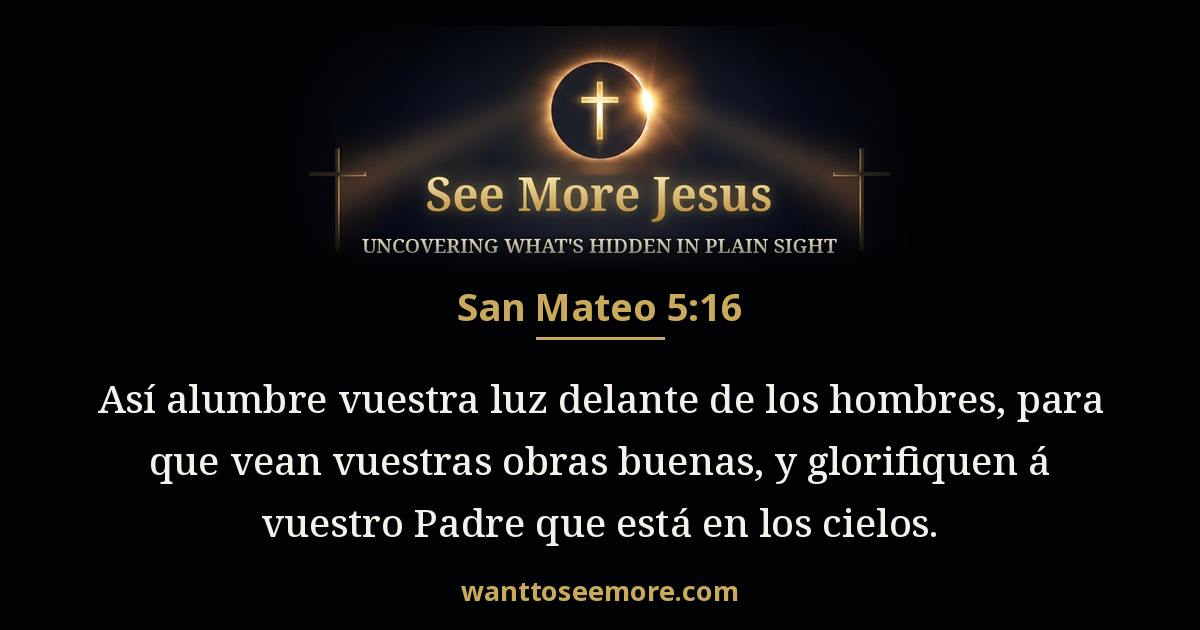 Matthew 5:16