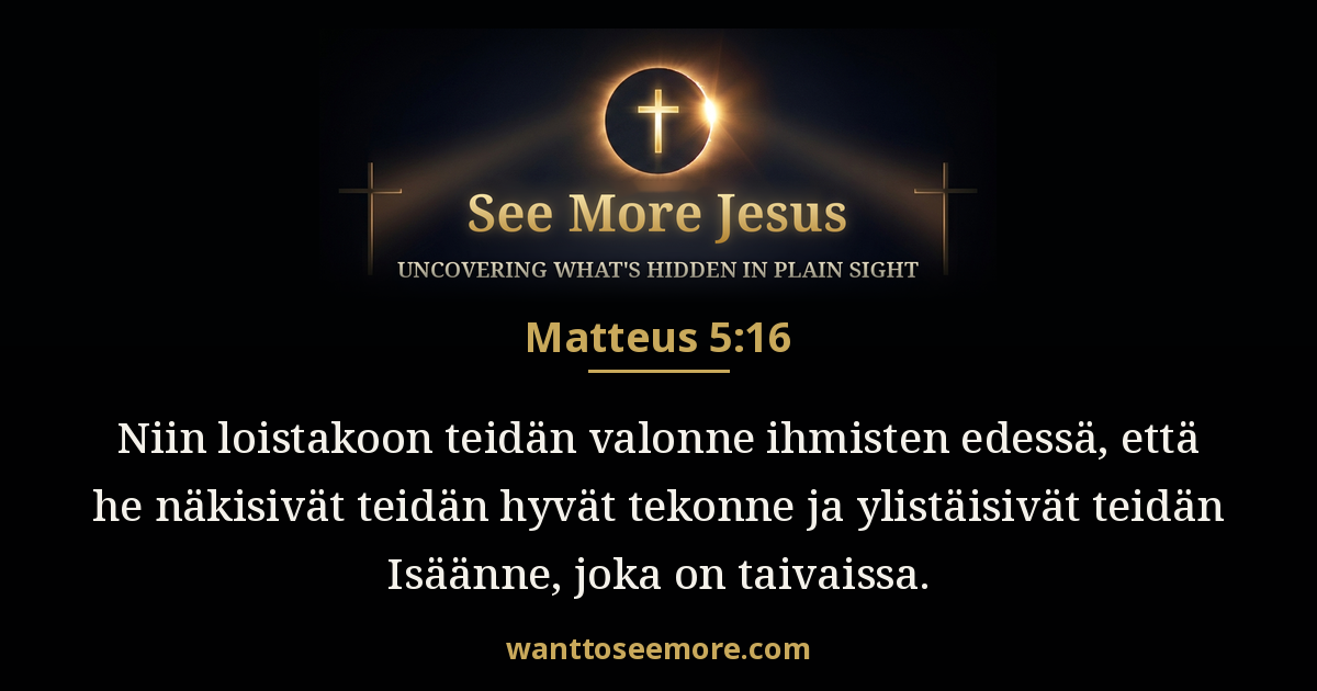 Matthew 5:16