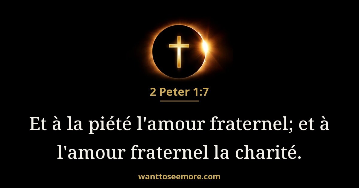 2 Peter 1:7