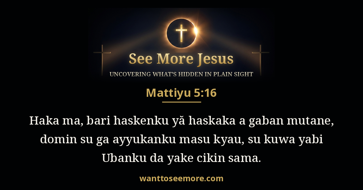 Matthew 5:16