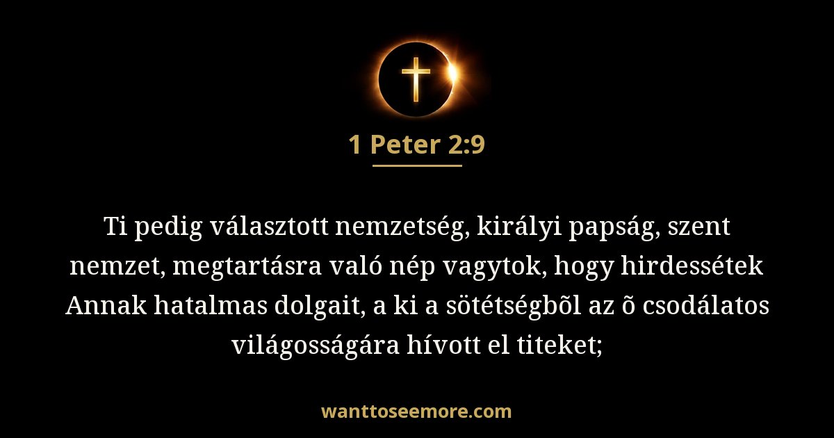 1 Peter 2:9