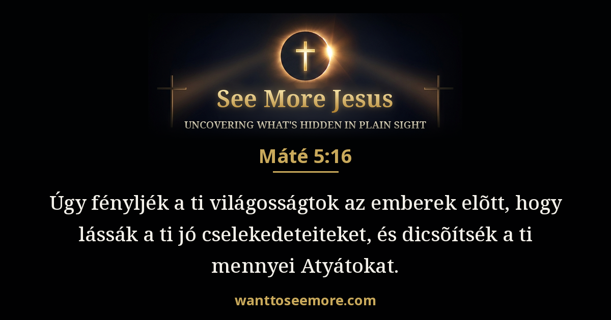 Matthew 5:16