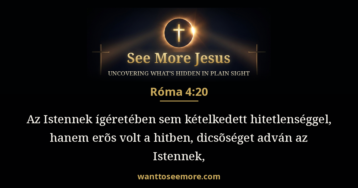 Romans 4:20