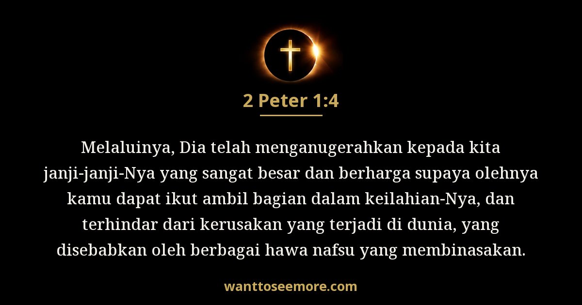 2 Peter 1:4