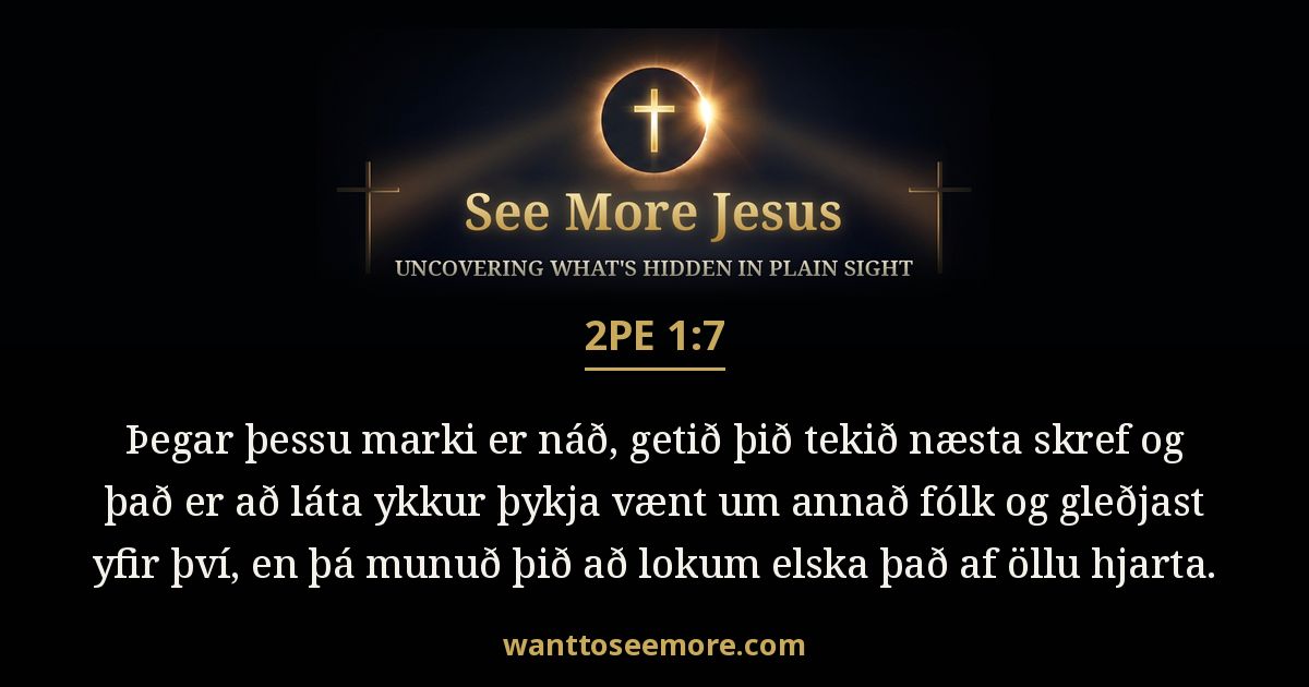 2 Peter 1:7