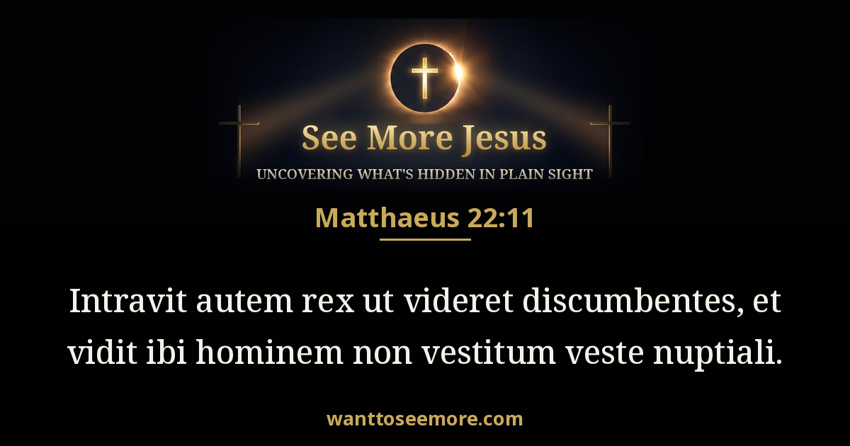 Matthew 22:11