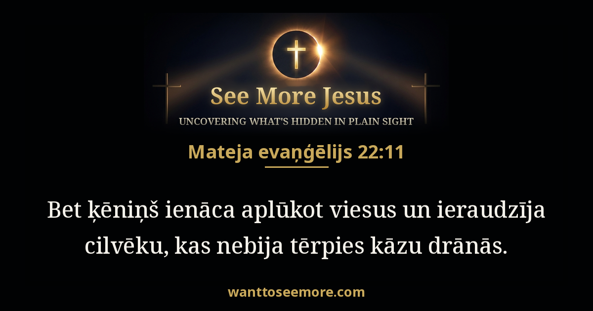 Matthew 22:11