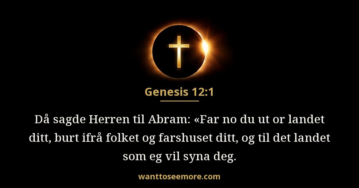 Genesis 12:1