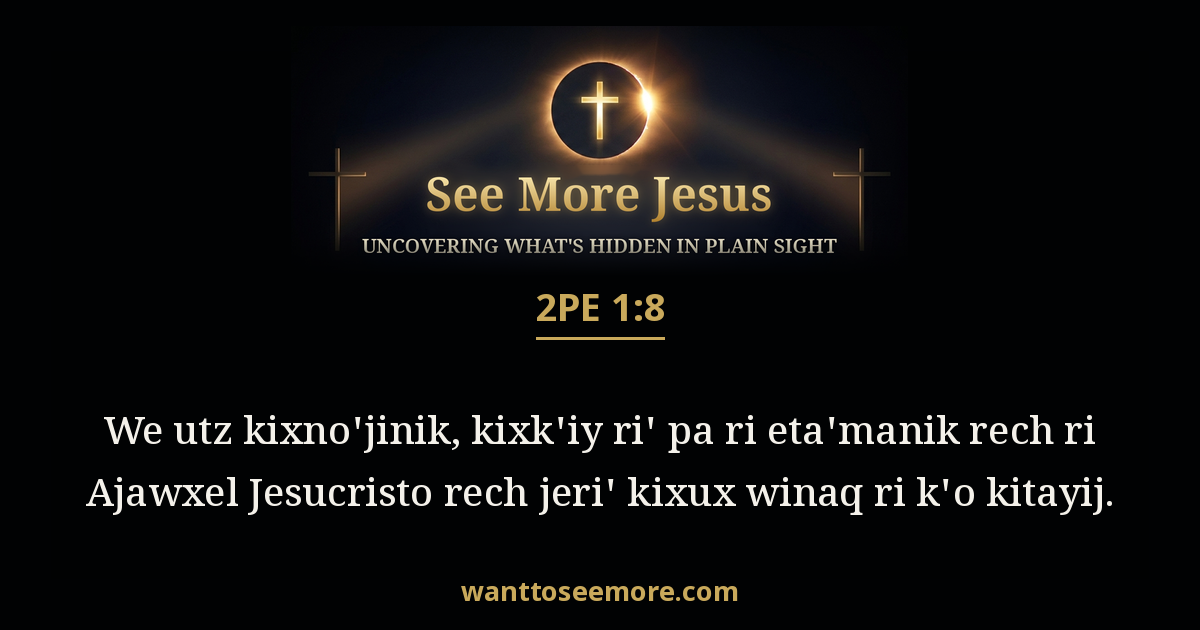2 Peter 1:8
