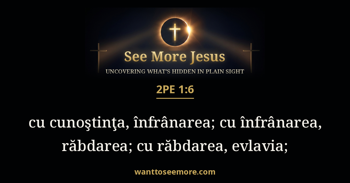 2 Peter 1:6