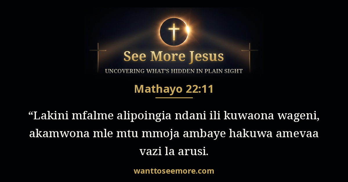 Matthew 22:11