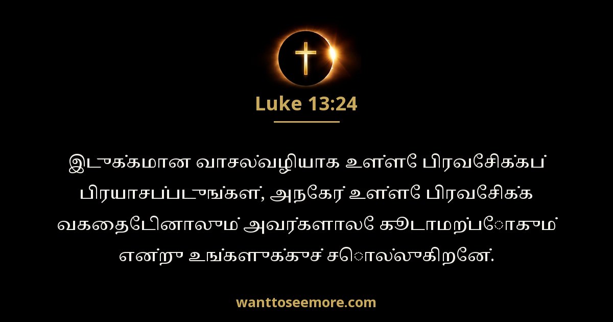 Luke 13:24