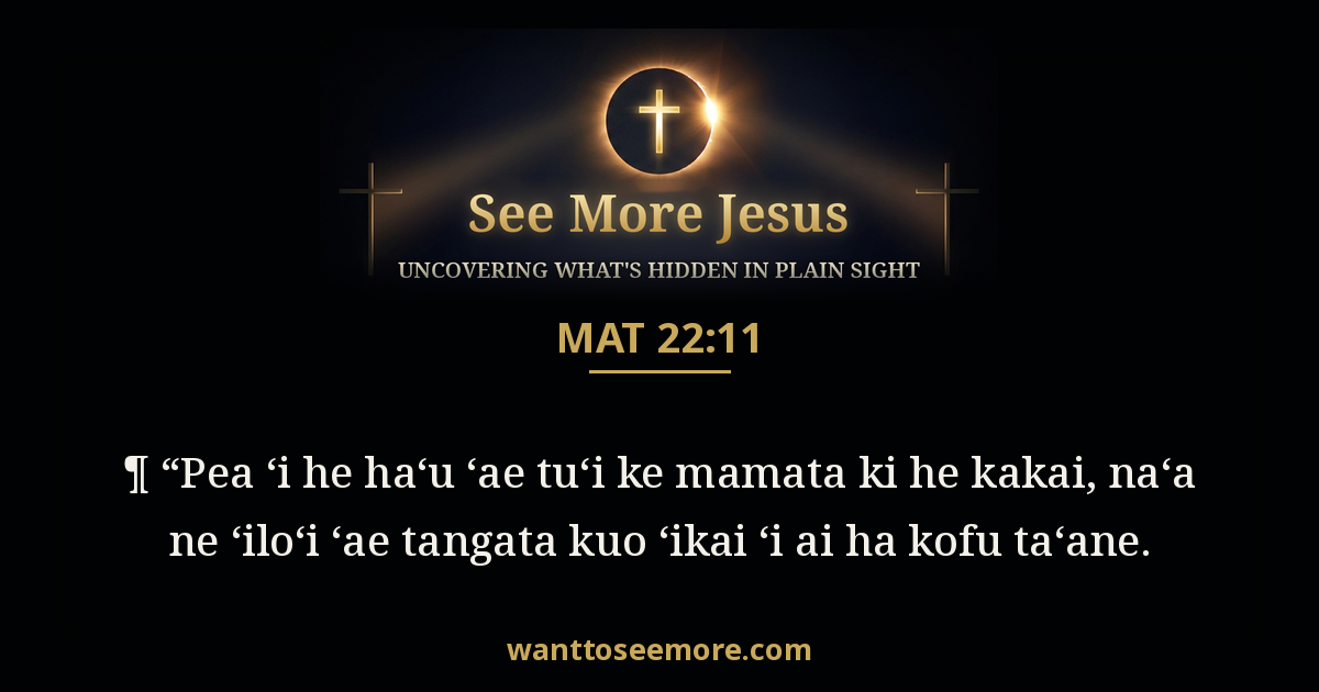 Matthew 22:11