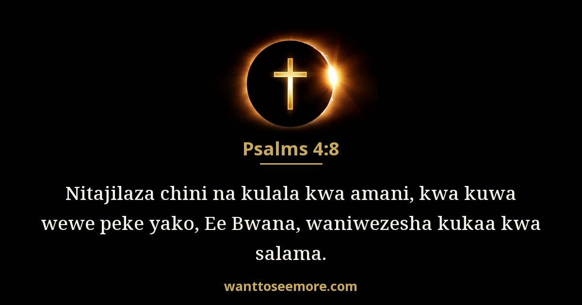 Psalms 4:8