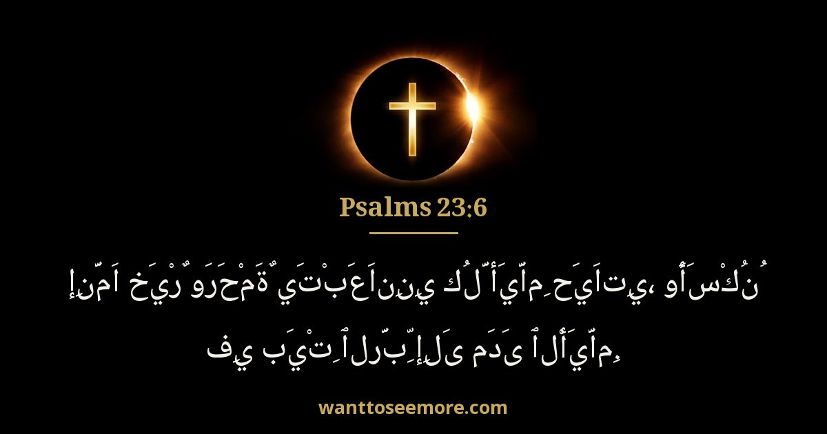 Psalms 23:6