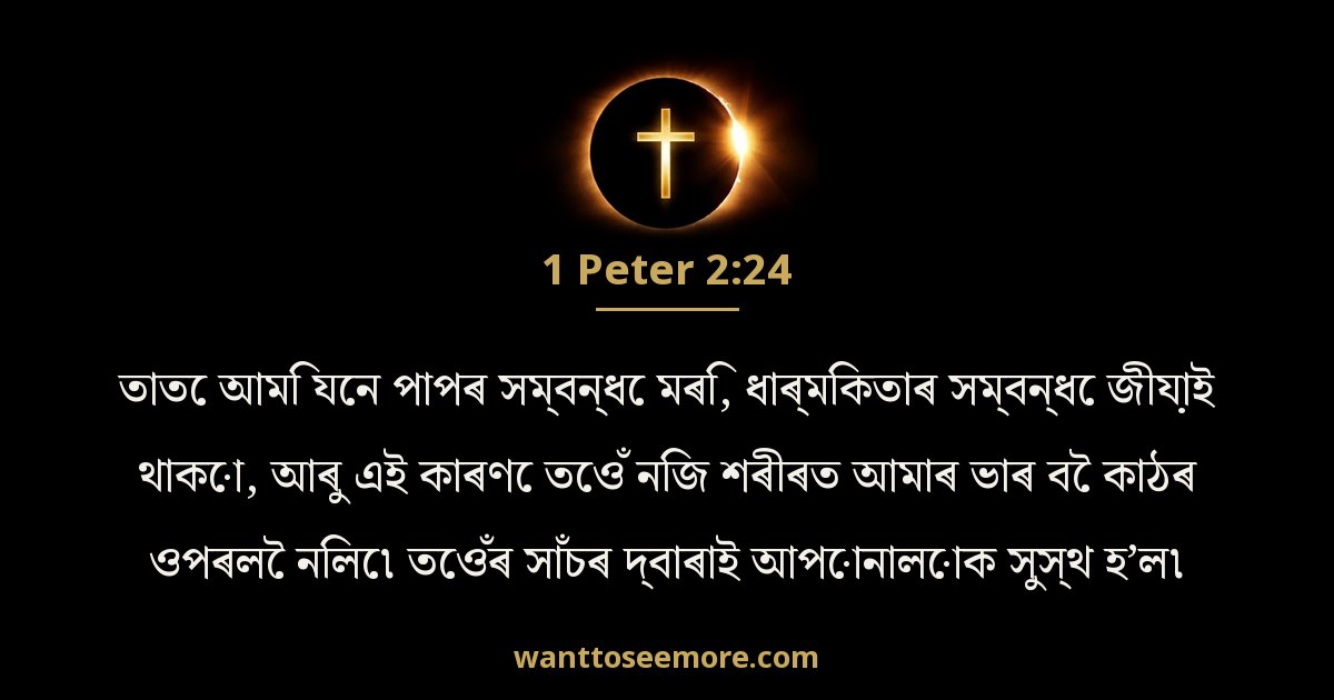1 Peter 2:24
