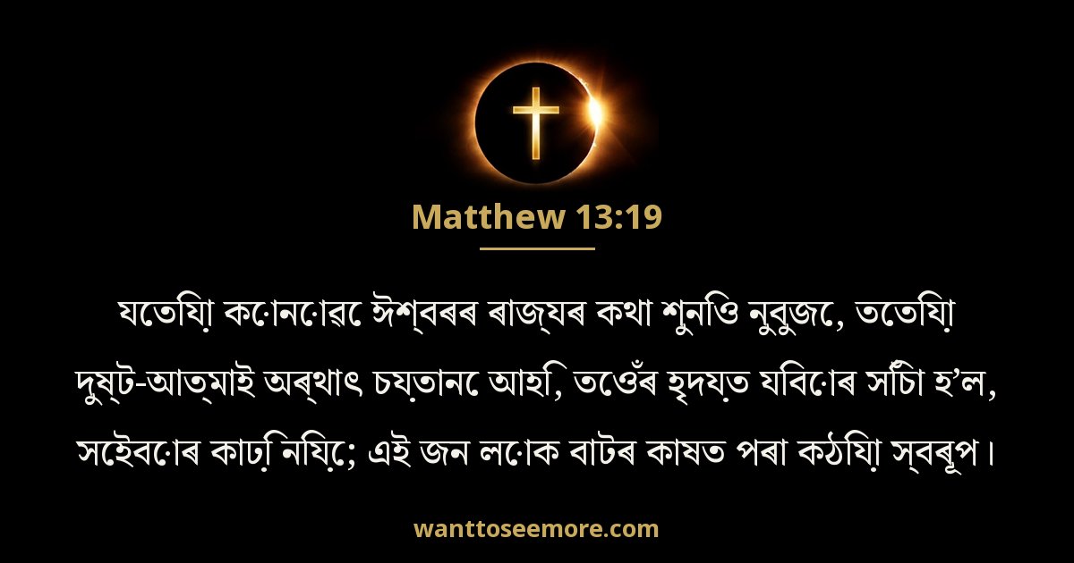Matthew 13:19
