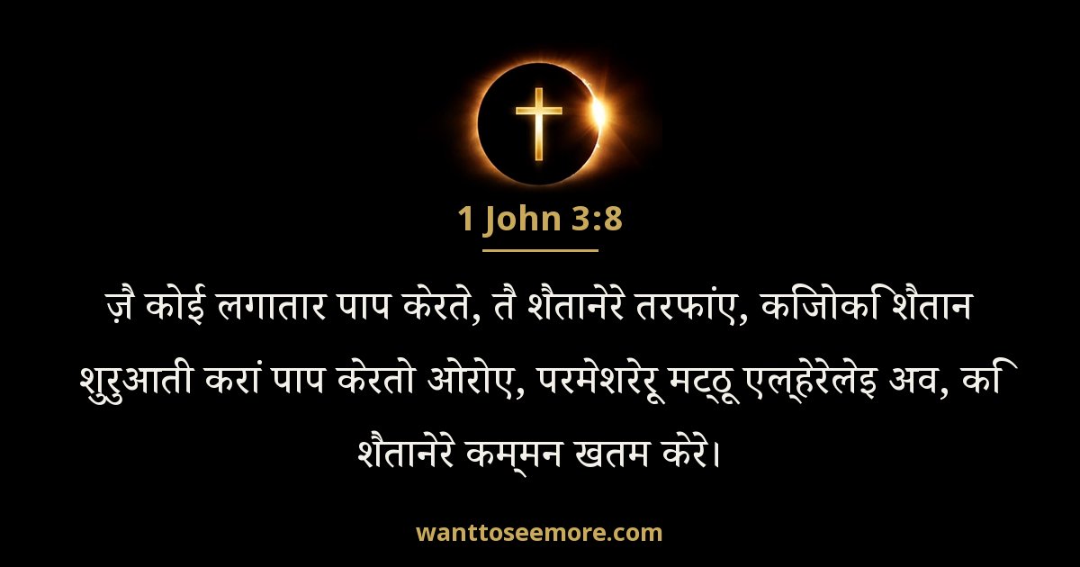 1 John 3:8