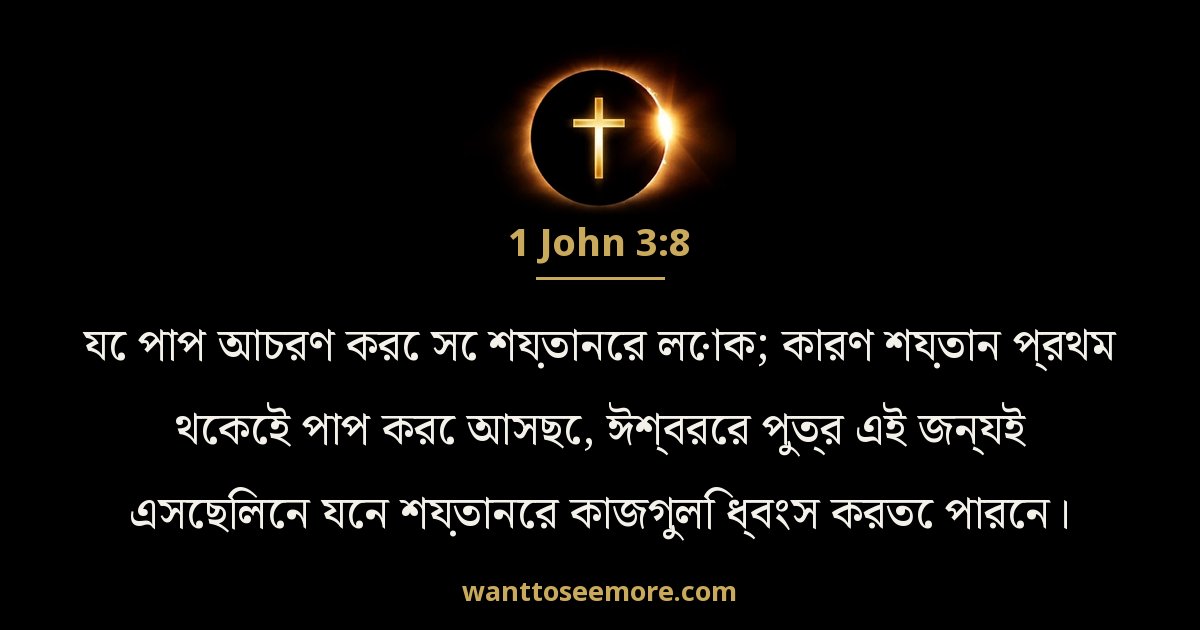 1 John 3:8