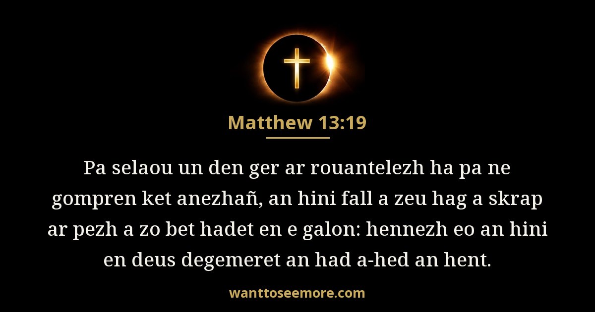 MAT 13:19