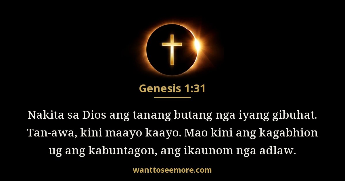 Genesis 1:31