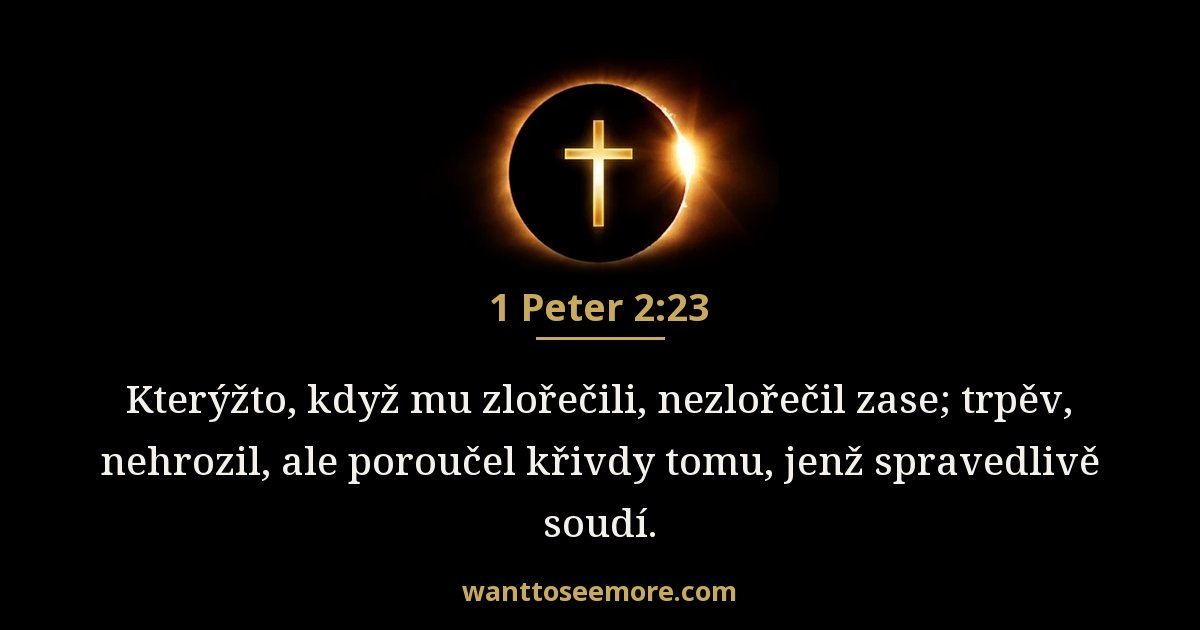 1 Peter 2:23