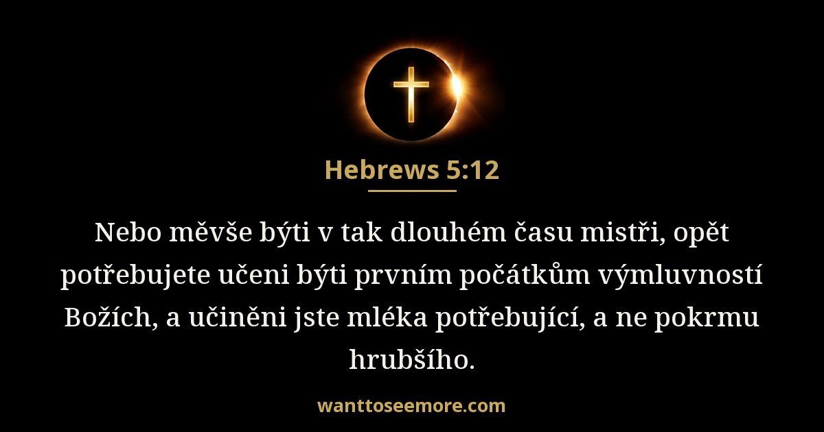 Hebrews 5:12