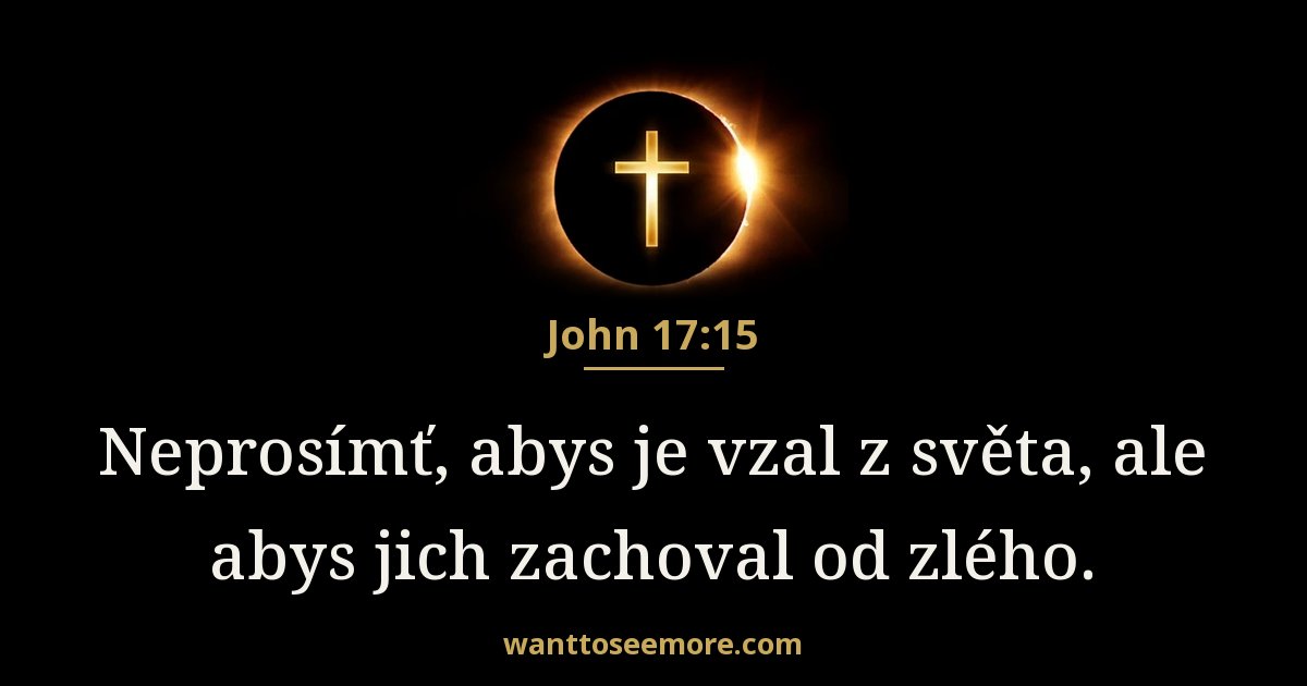JHN 17:15