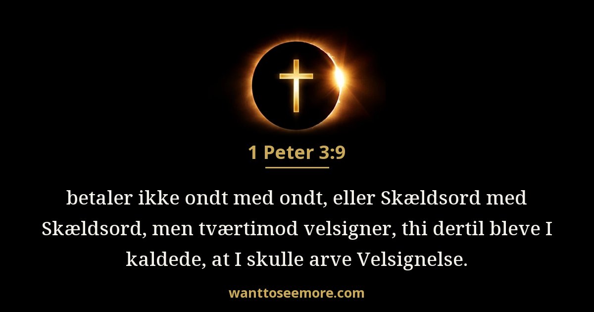 1. Peter 3:9