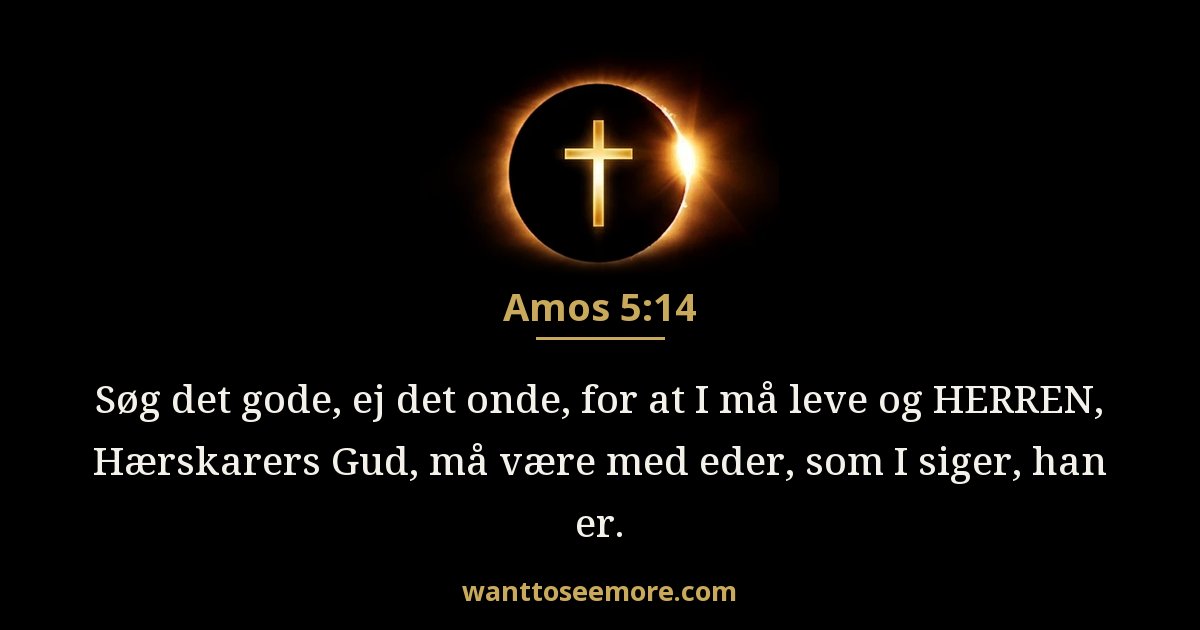 Amos 5:14